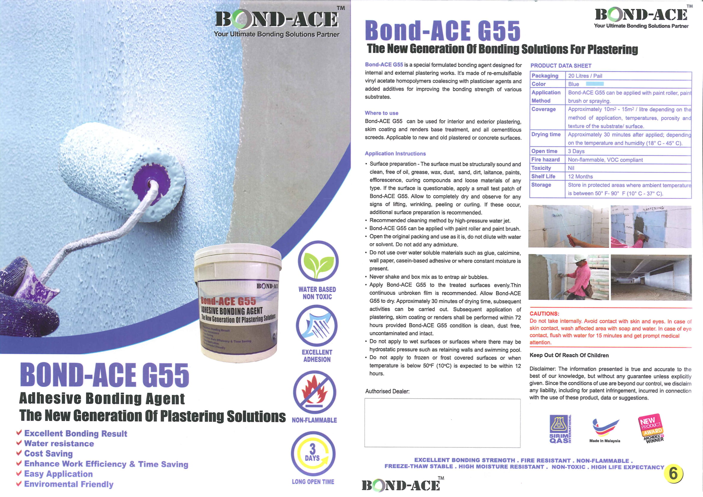 Bond-Ace G55 | Adhesive Bonding Agent