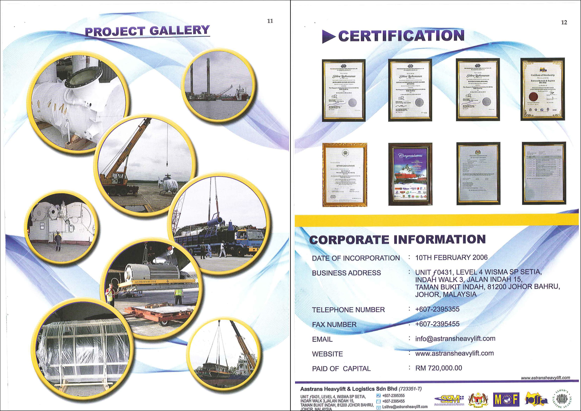 Aastrans Heavylift & Logistic Sdn Bhd | Builtory Logistic ...