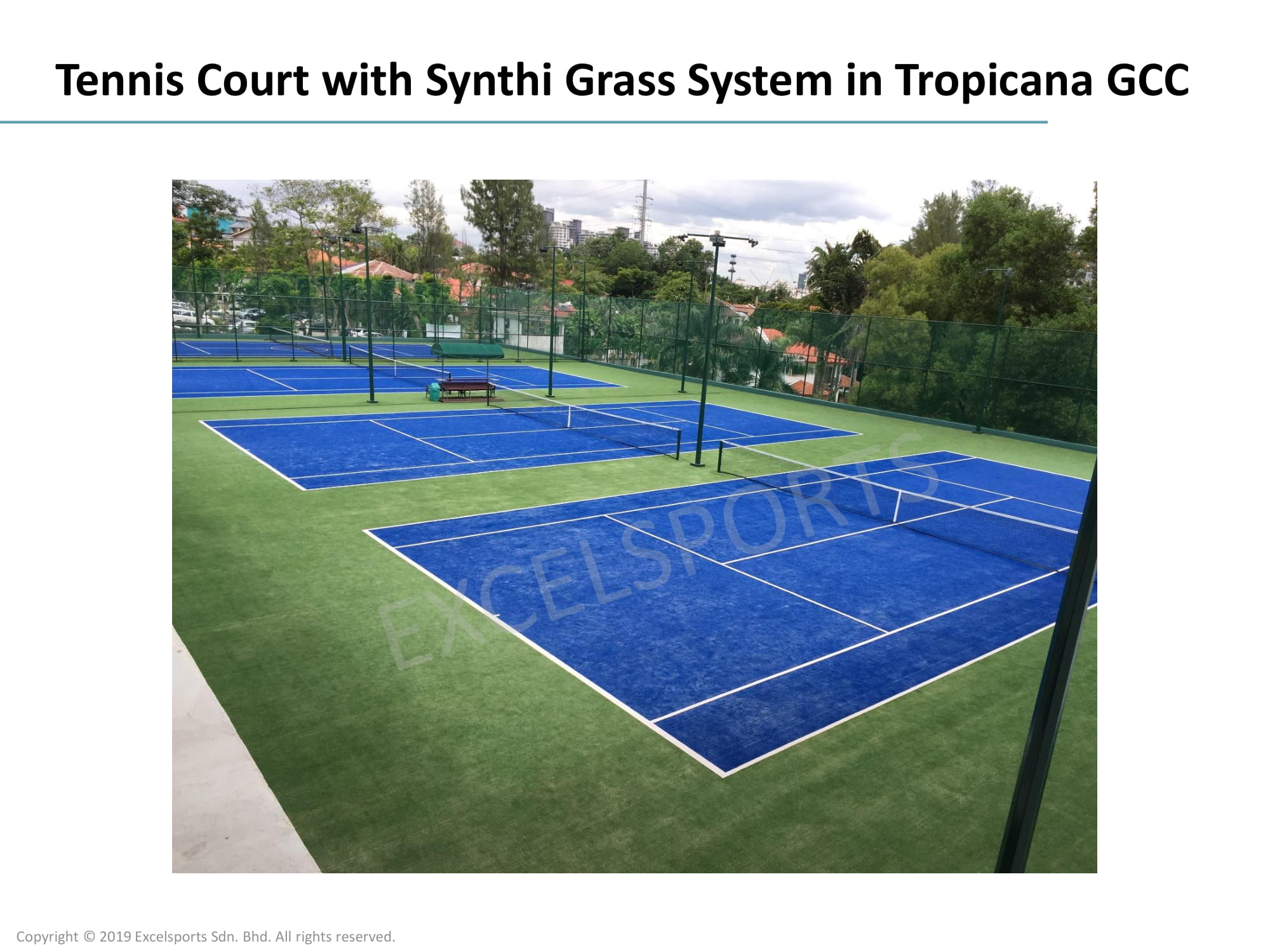 ExcelSports Synthi Grass System | Artificial Grass Flooring